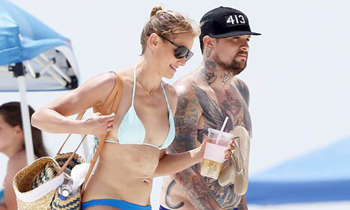 Cameron Diaz et Benji Madden