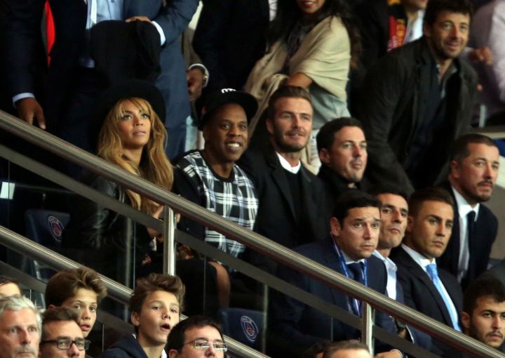 Beyoncé David Beckham JayZ