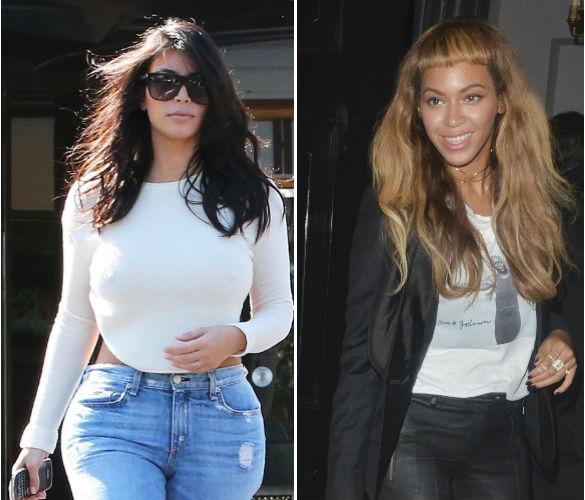 Beyoncé et Kim Kardashian