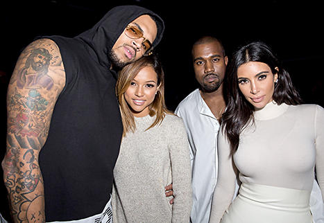 Kanye West Chris Brown