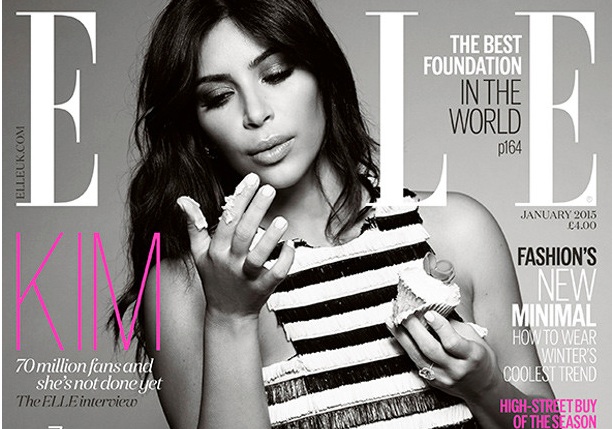 Kim Kardashian Elle 1