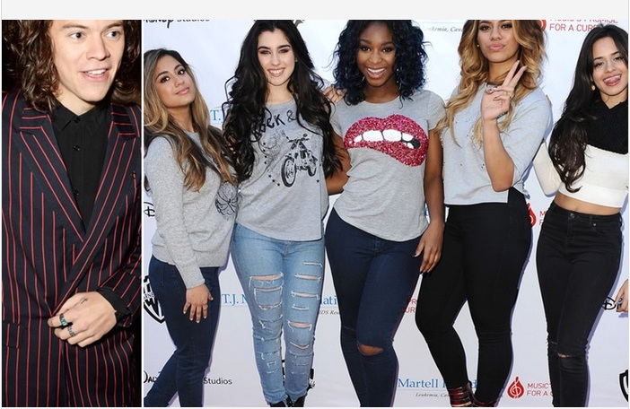 Fifth Harmony Harry Styles