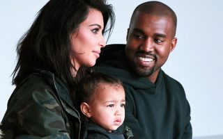 Kim Kardashian, Kanye West et leur fille en Armenie