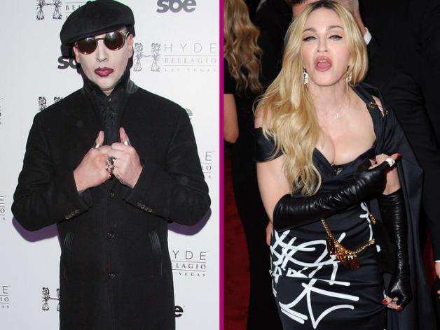 Marilyn Manson veut forniquer avec Madonna Decouvrez sa reponse