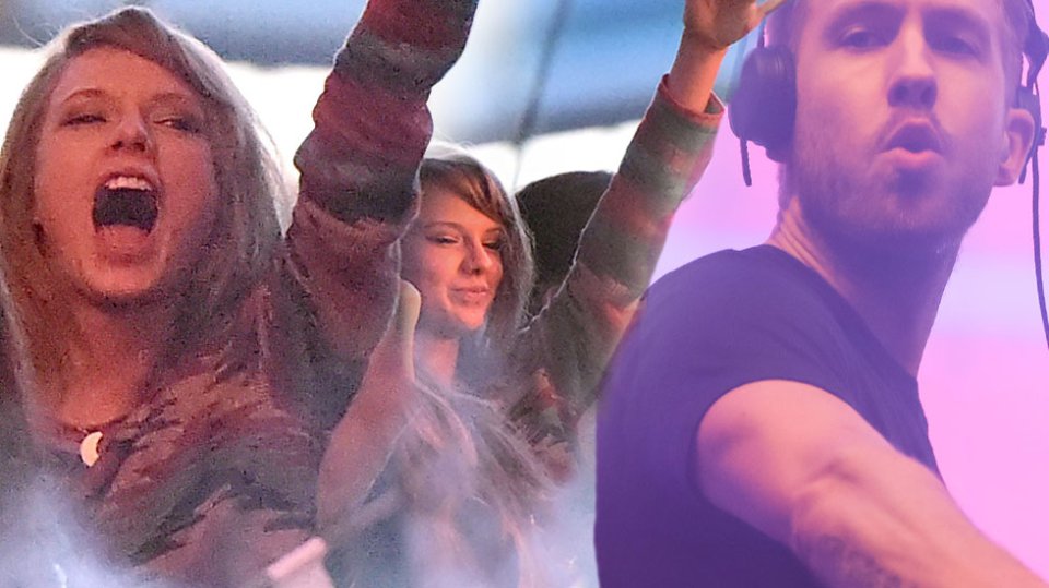 taylor swift calvin harris hold hand pp