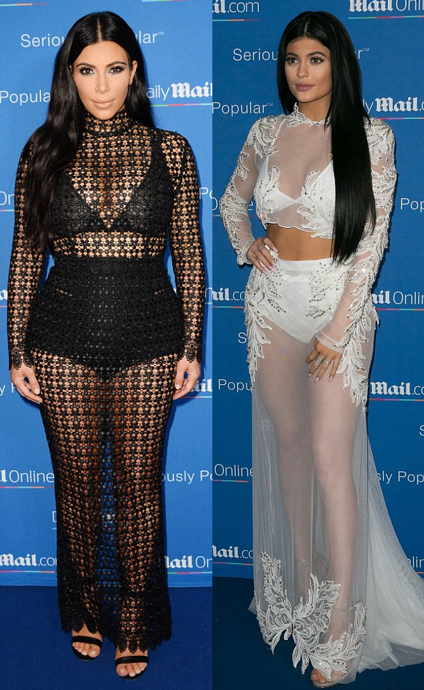 Kylie Jenner et Kim Kardashian