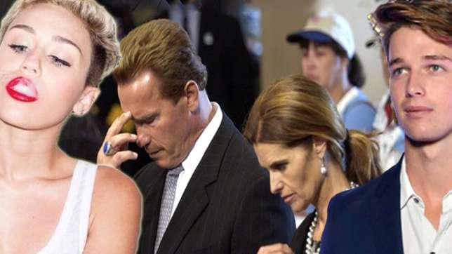 Miley Cyrus vs Patrick Schwarzenegger family