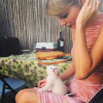 Taylor Swift et son animal de compagnie