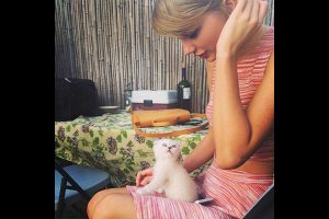 Taylor Swift et son animal de compagnie