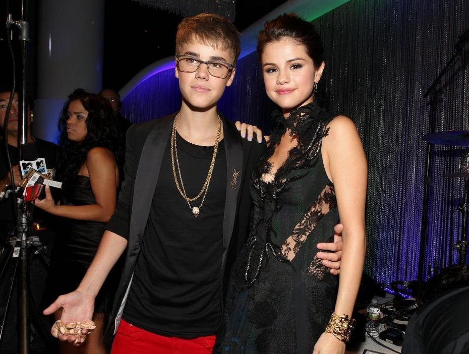 Selena Gomez et Justin Bieber bible