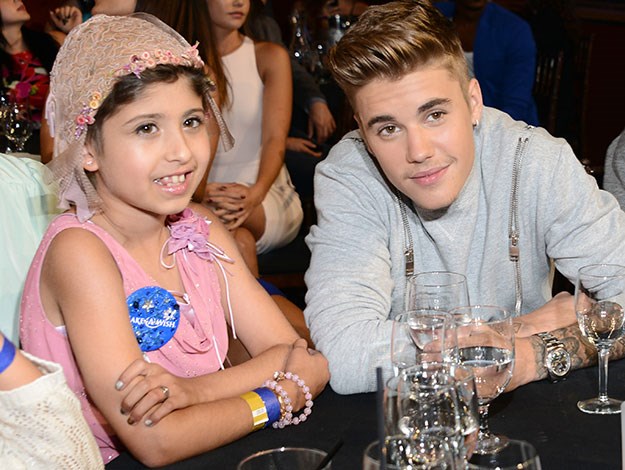 Justin Bieber et Grace Kesablak