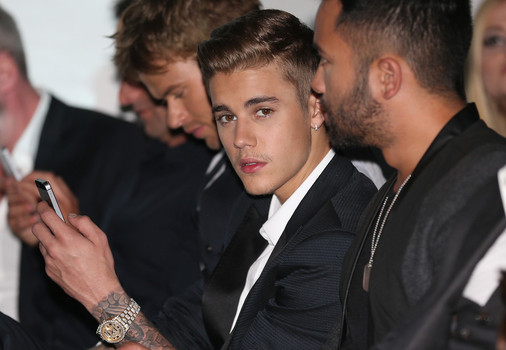 Justin Bieber et son avocat Shawn Holley