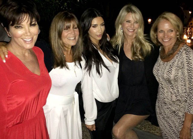 Kim et Katie Couric