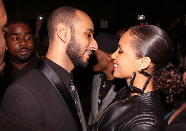 Swizz Beatz Alicia Keys enceinte