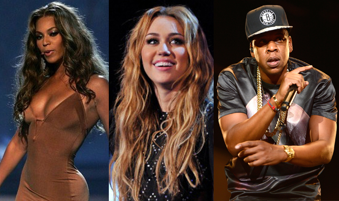 MTV VMA 2014 Miley Cyrus vs Beyoncé et Jay Z