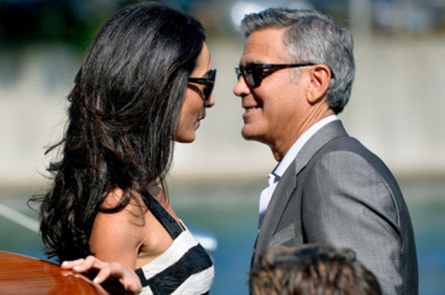 Amal Clooney et Gorge Clooney