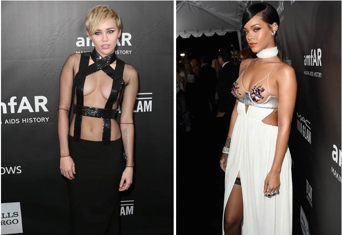Miley Cyrus Rihanna ens