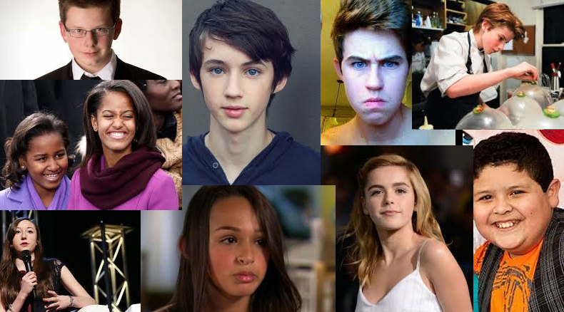 Adolescents les plus celebres du monde