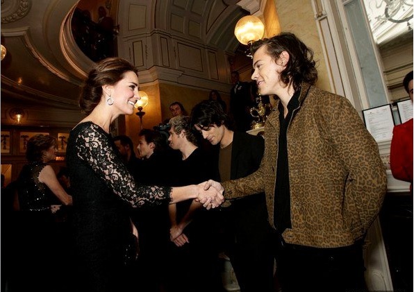 Kate Middleton et Harry Styles
