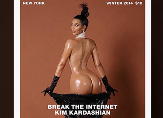 Kim Kardashian Paper Magazine