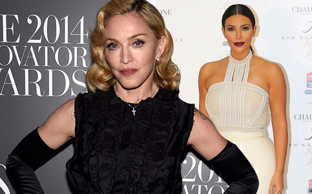 Madonna pose Interview