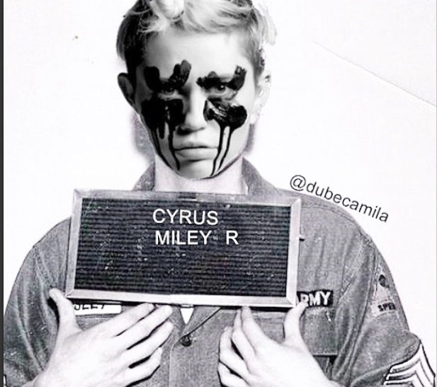Mugshot Miley Cyrus