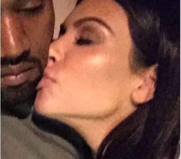 Photo Kanye West et Kim Kardashian
