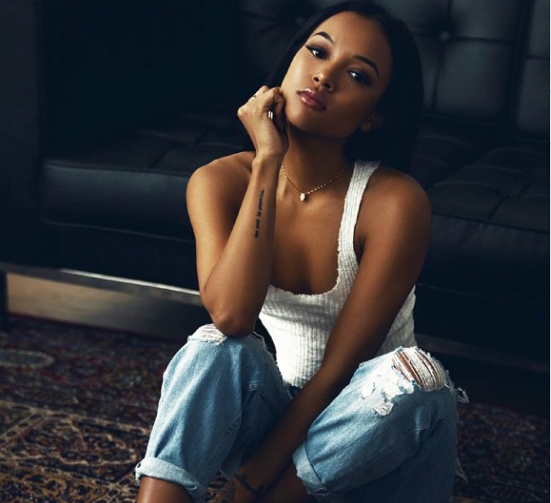 karrueche tran assise Instagram