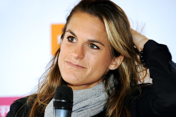 Amelie Mauresmo enceinte