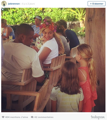 Beyoncé et Jay-Z approché en plein dîné par des enfants