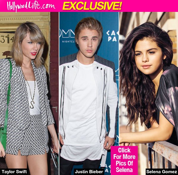 justin bieber taylor swift selena gomez romance push her back to bieber lead