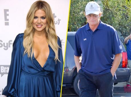 Khloe Kardashian relooke Bruce Jenner en