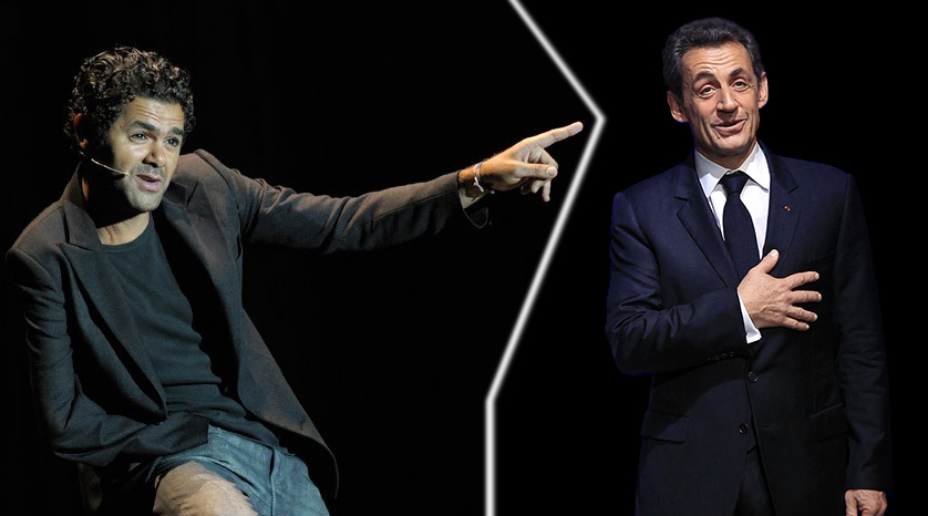 Nicolas Sarkozy clashé par Jamel Debbouze