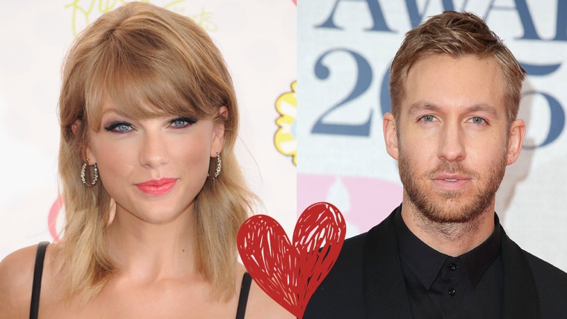 Taylor swift Calvin harris coeur