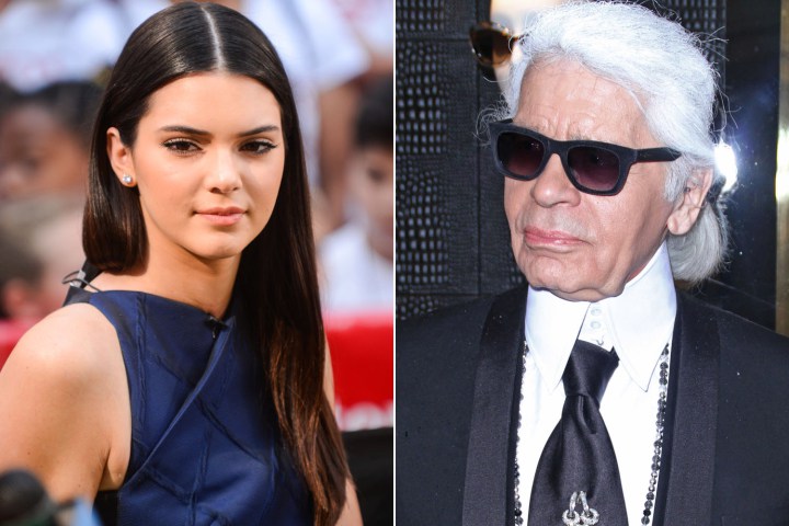 Karl Lagerfeld choisit Kendall Jenner et Lily Donaldson pour representer la nouvelle collection Fendi Automne/Hiver