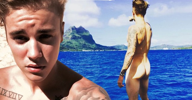 Justin Bieber dit se sentir violé après la publication des clichés de lui entierement nu à Bora Bora