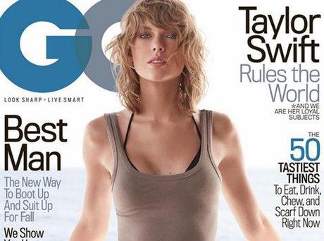 Taylor Swift sexy girl en une de