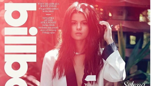 selena gomez en couverture de Billboard Magazine