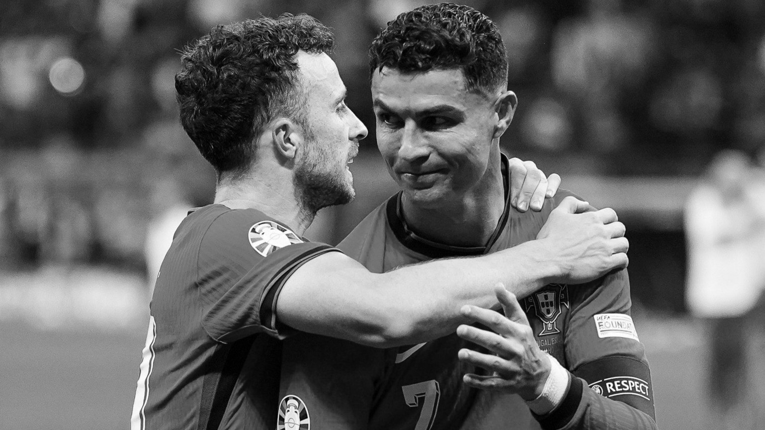 Diogo Jota et Cristiano Ronaldo